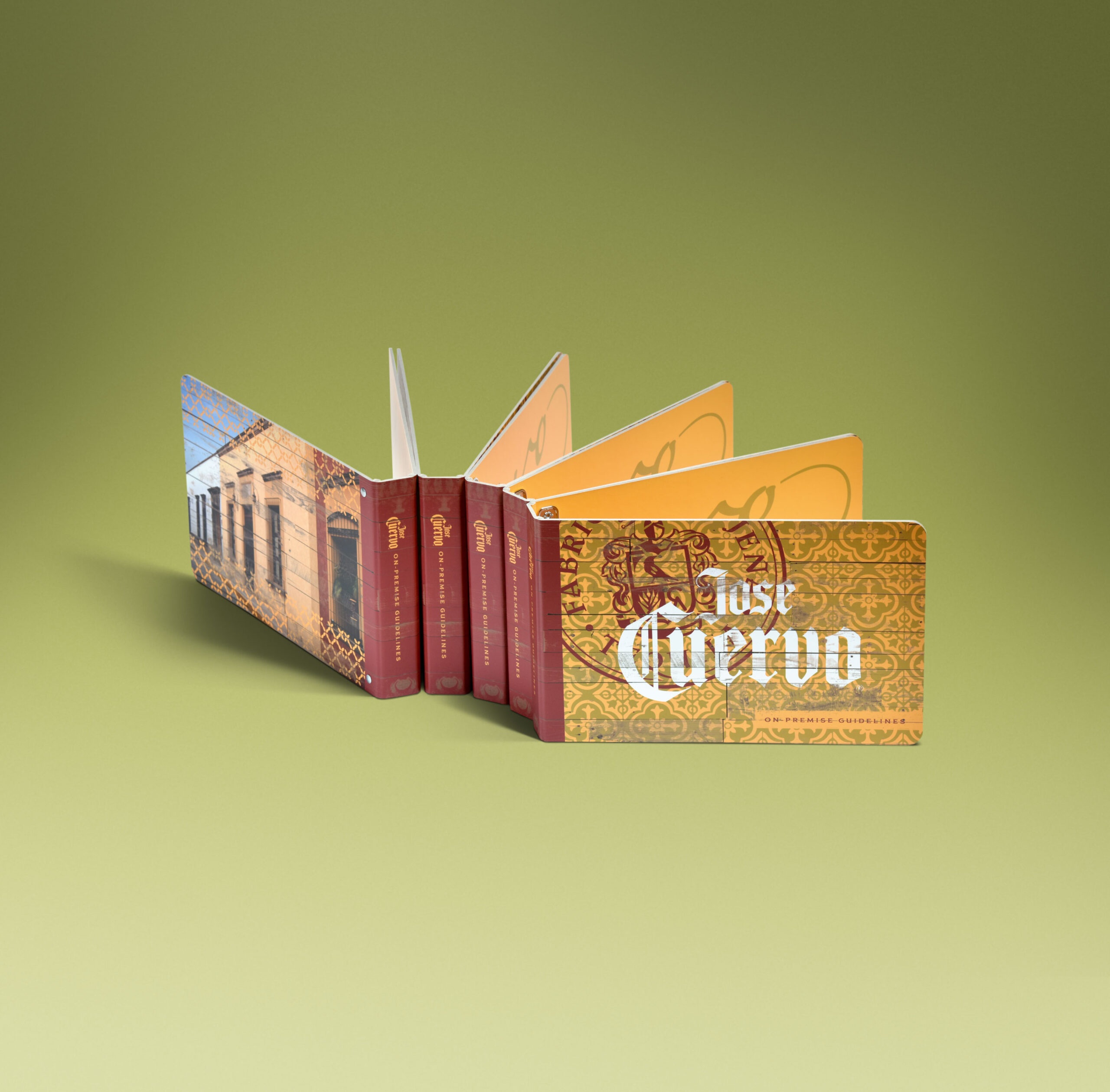 Open binders circle Jose Cuervo