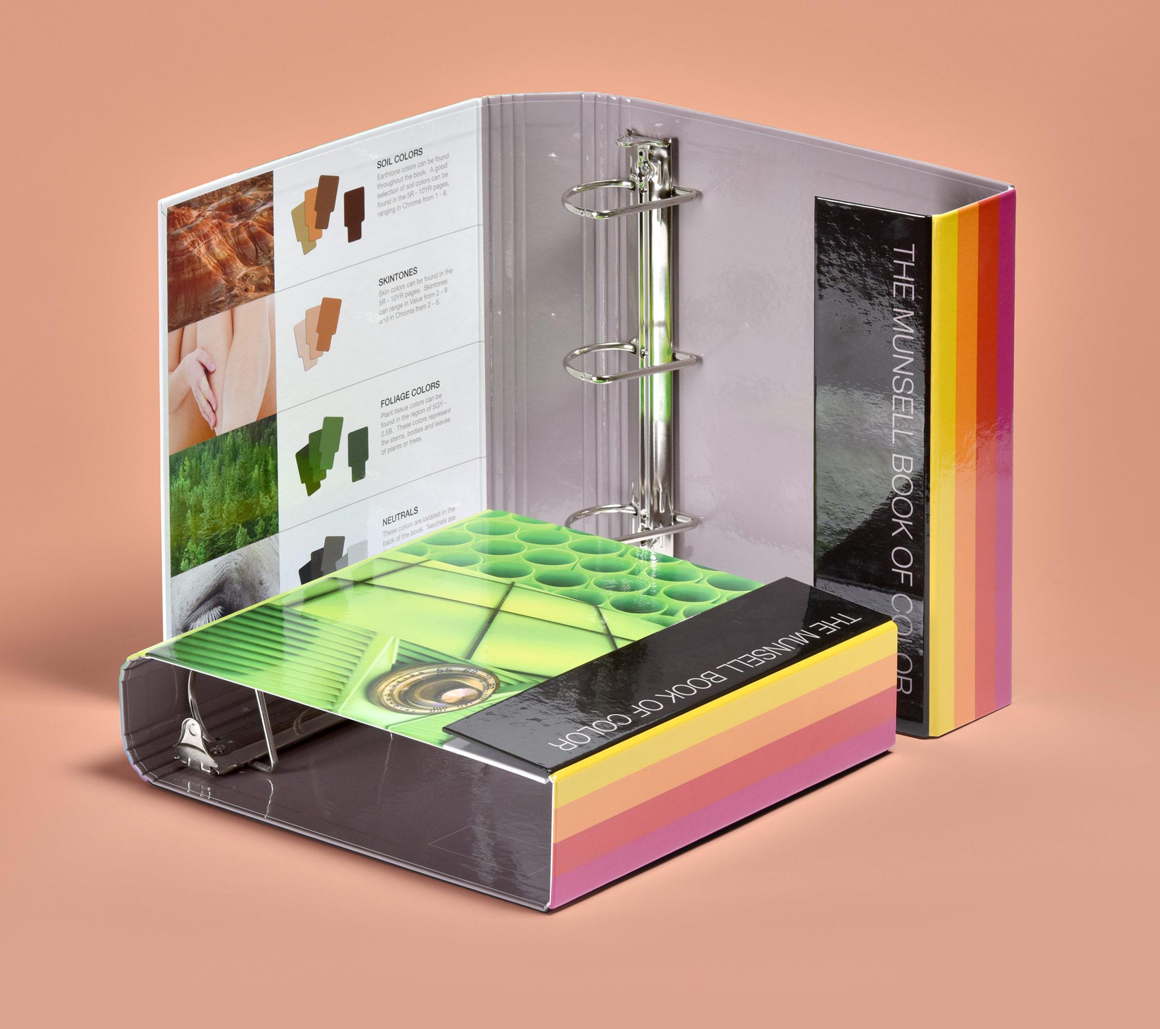 Munsell book of color portfolio binder group