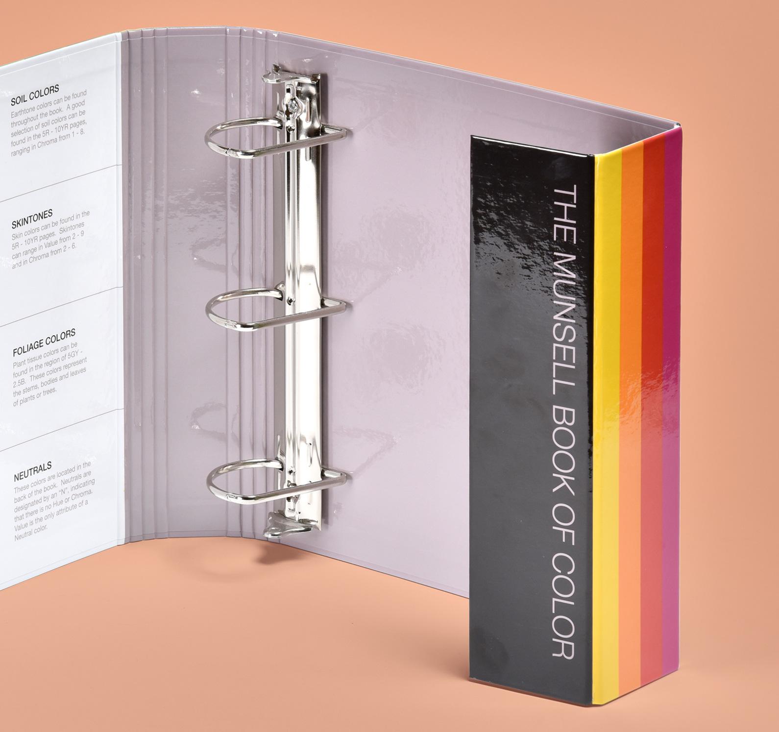 Large portfolio binder for Munsell Book of Color