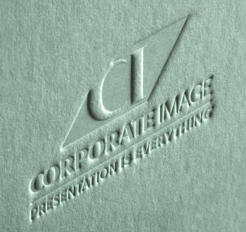 Deboss on Mint Green raw board