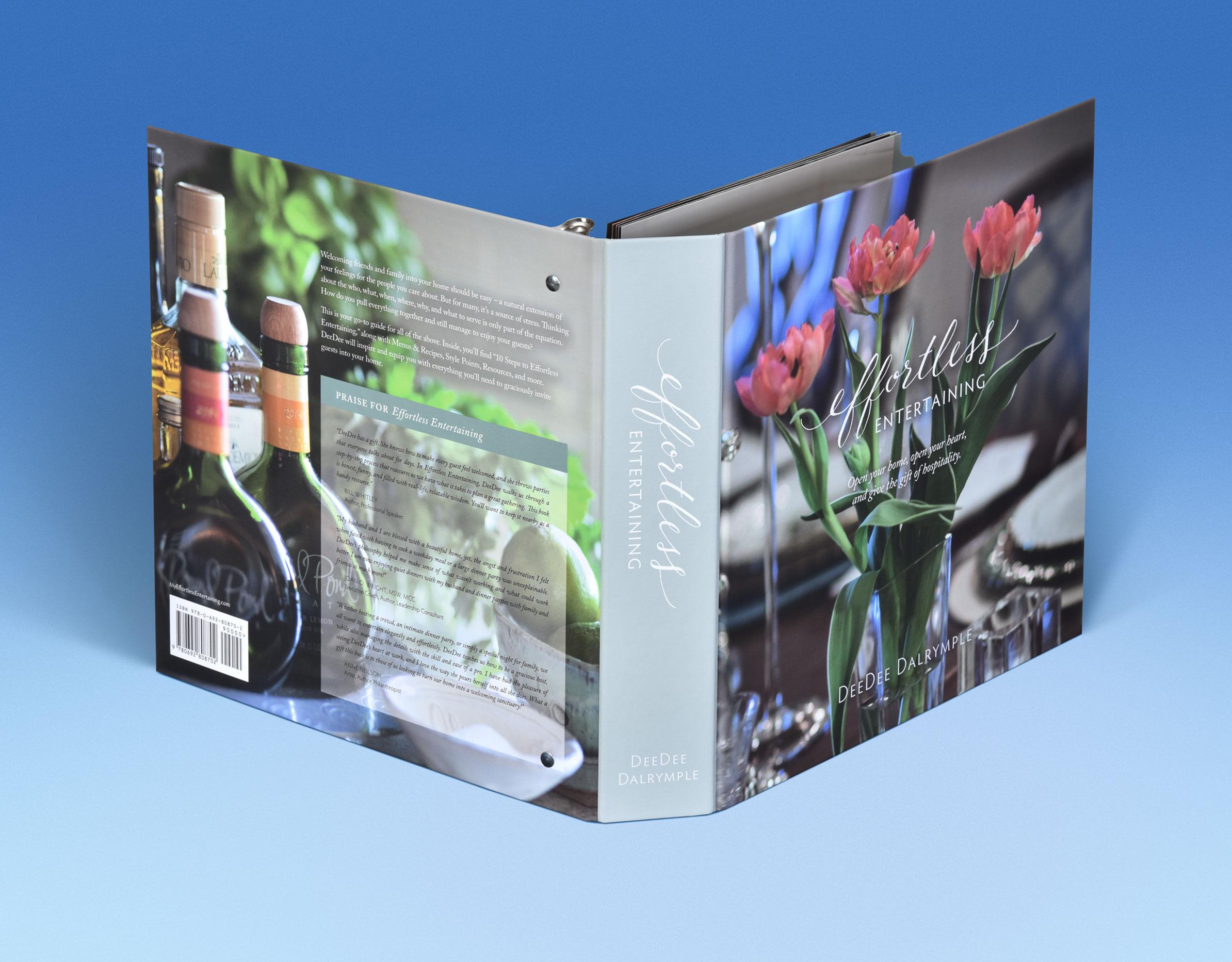 Effortless entertaining cover shot