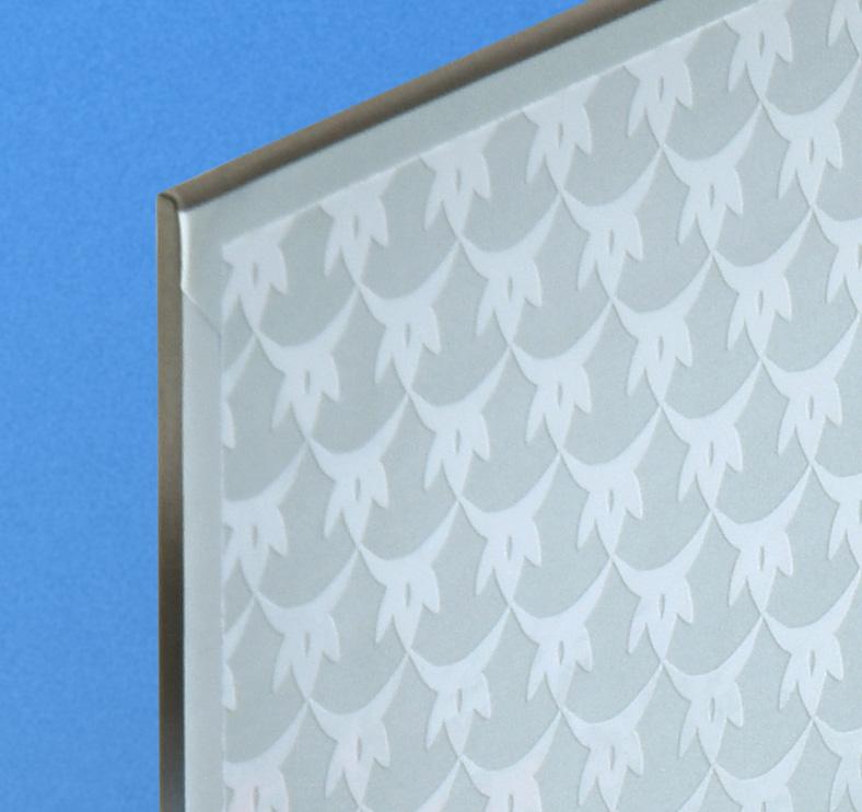 Turned-edge view for binder