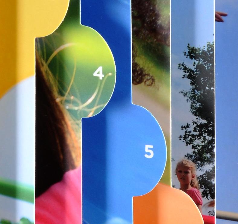 Half moon tab extensions