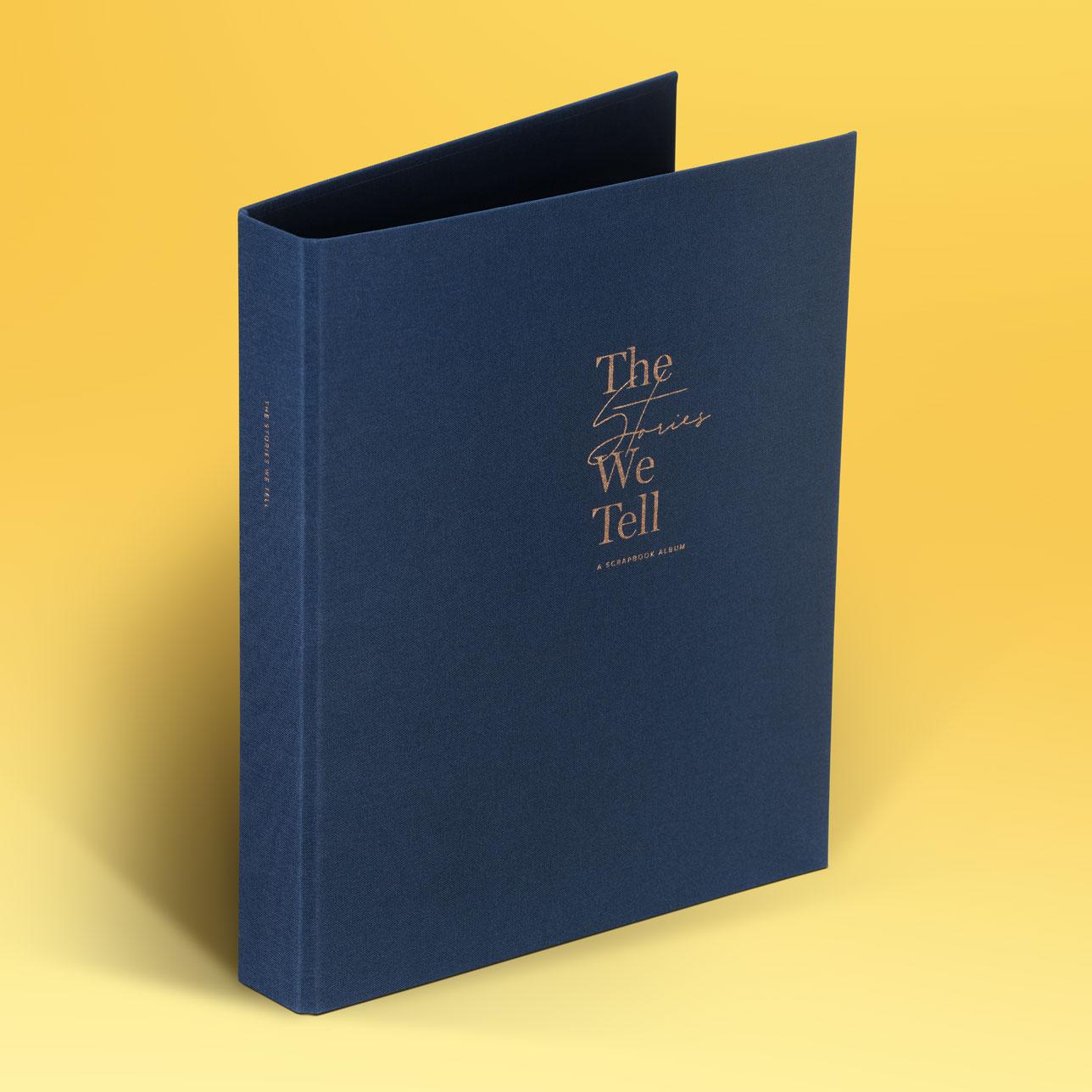 The stories we tell midnight cloth binder