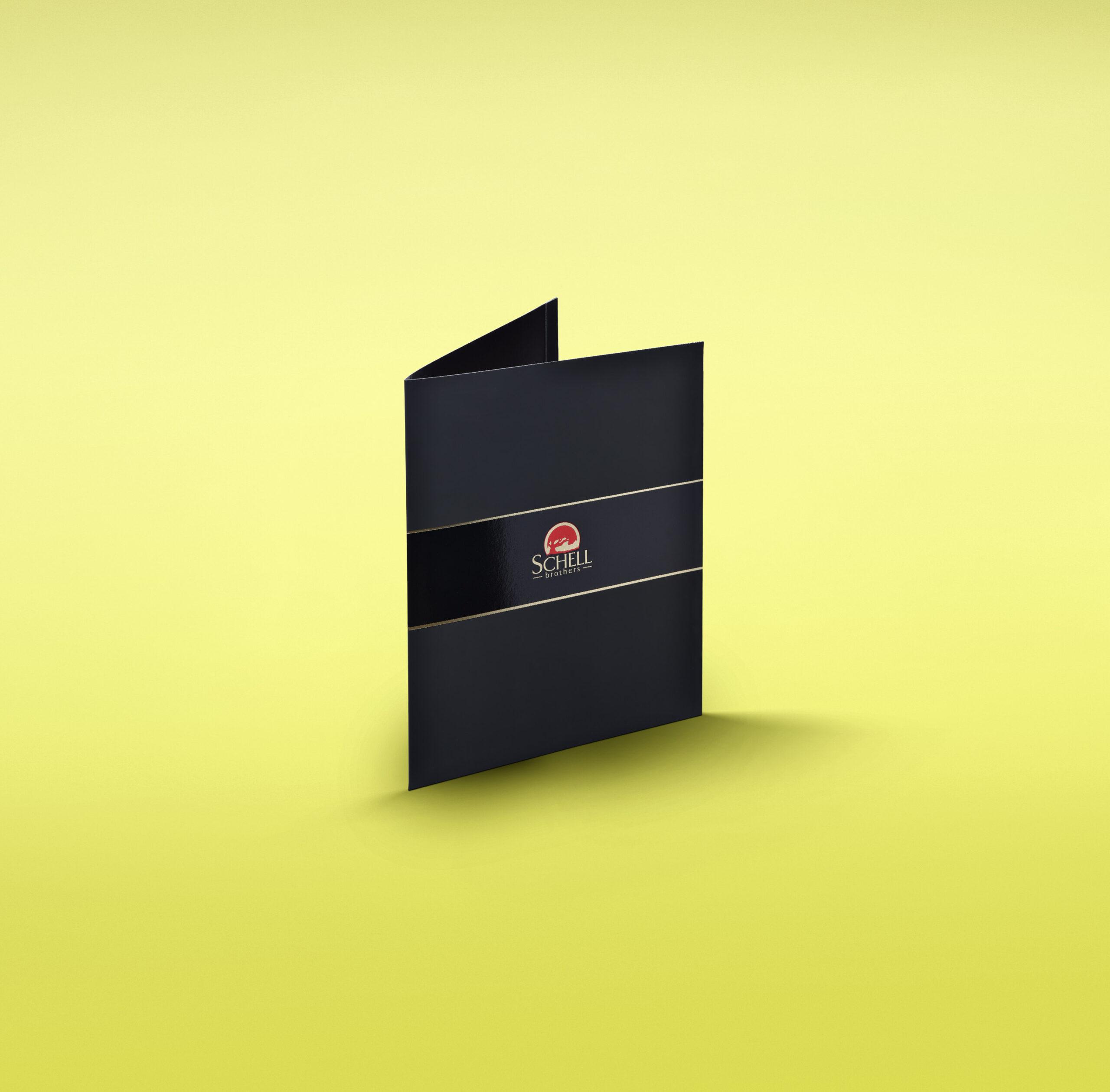 Schell Brothers pocket folder