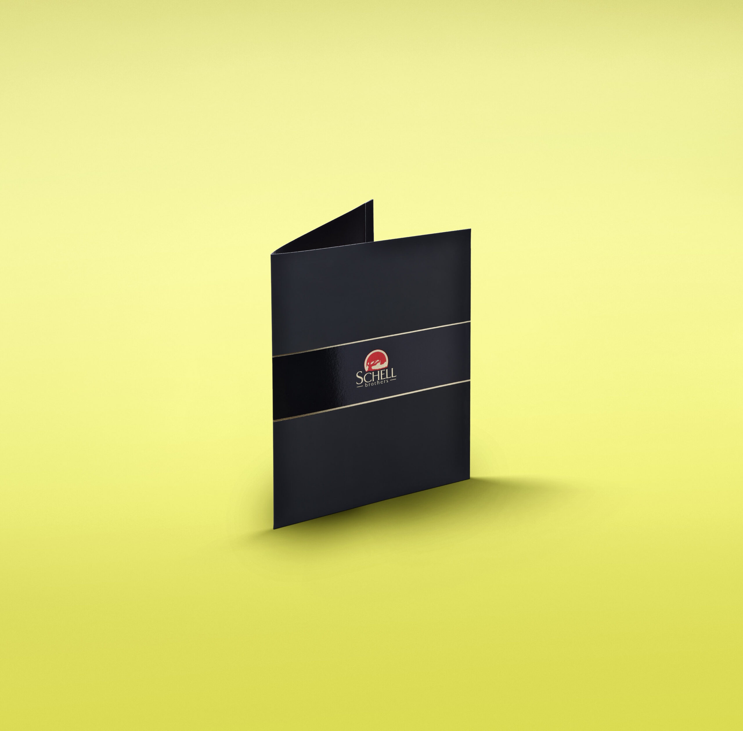 Schell Brothers pocket folder