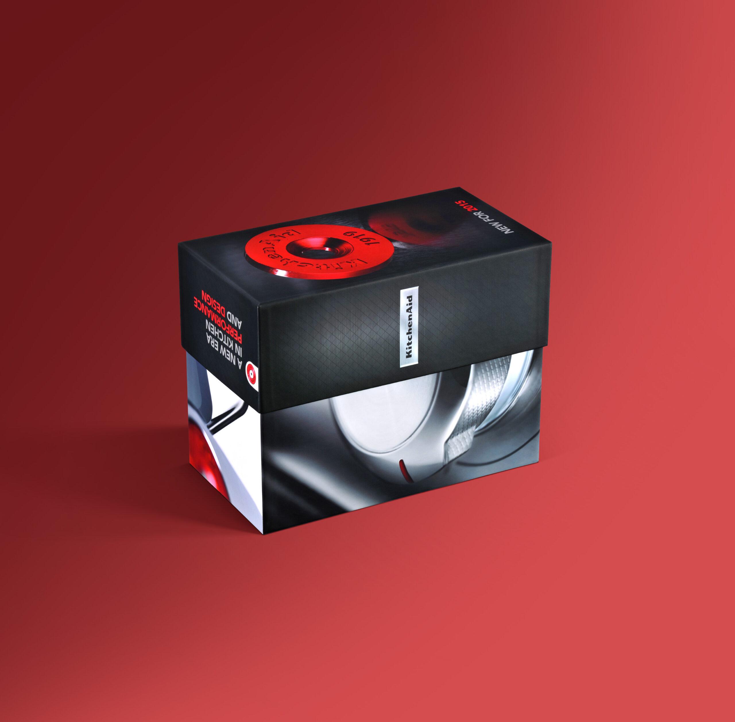 Printed telescoping box for KitchenAid