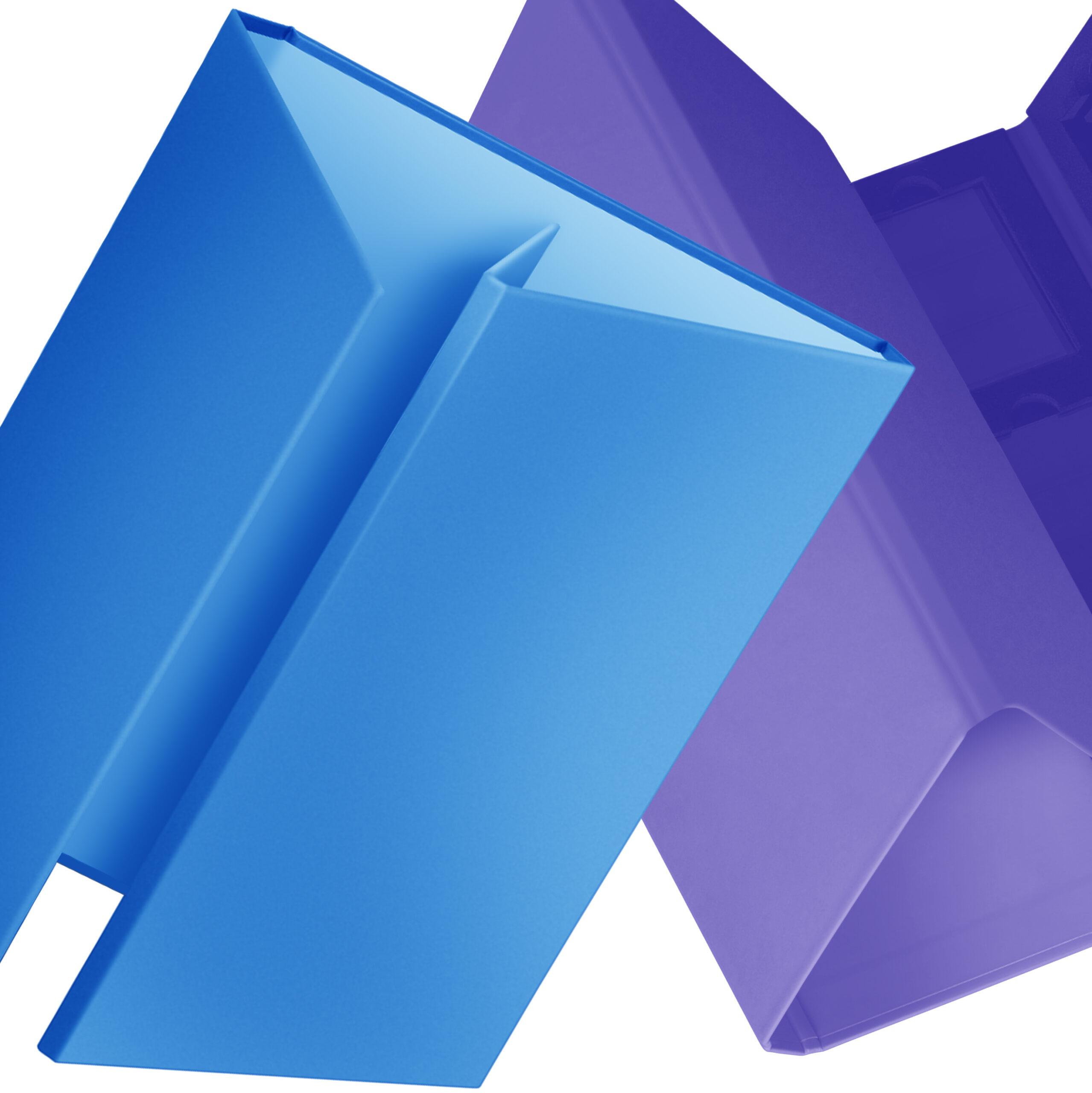 Stylized architectural folders