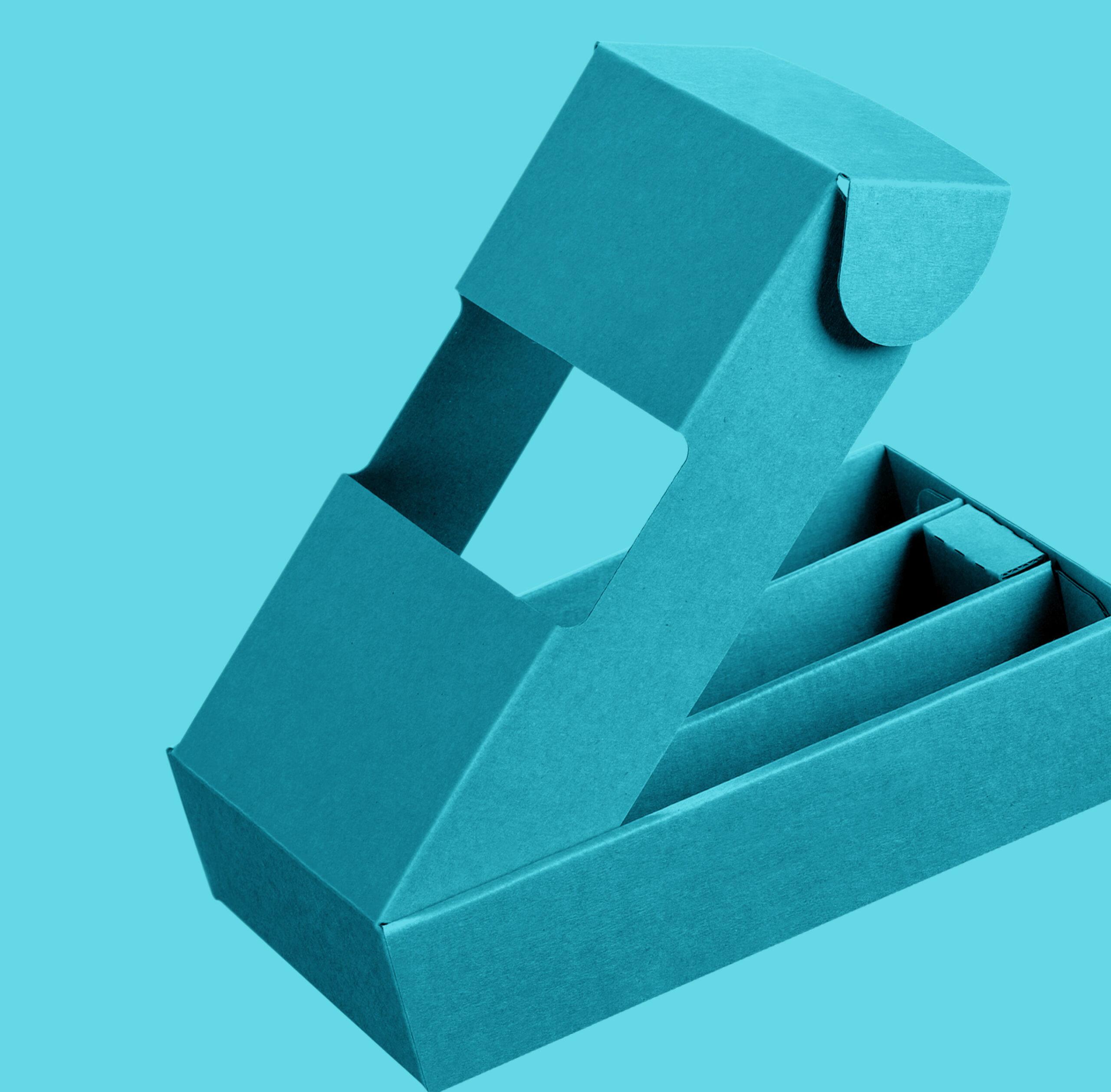 Stylized corrugated packaging