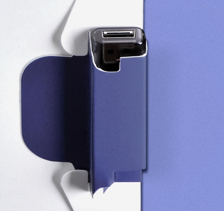 Close-up USB pocket