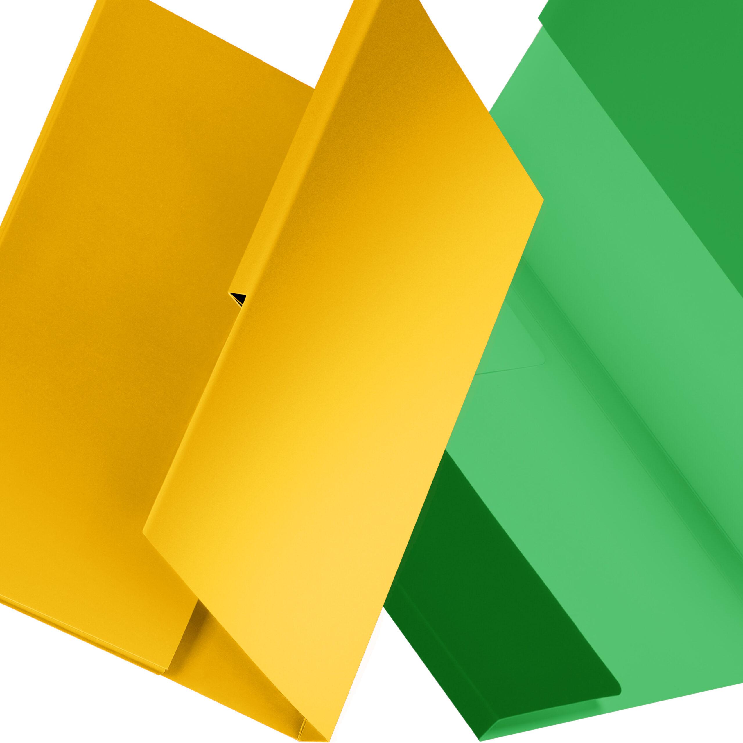 Stylized pocket folders