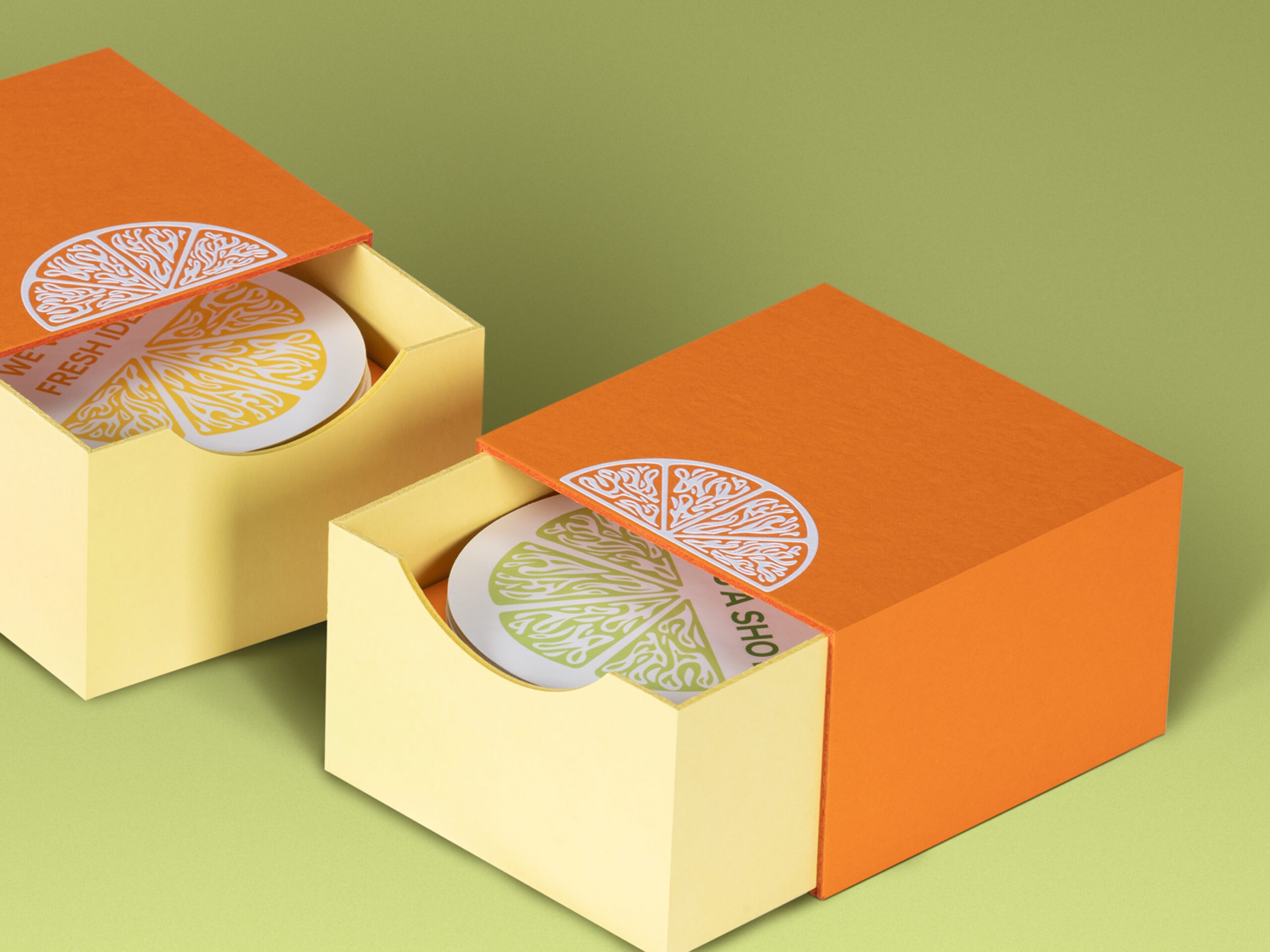 CI RIGIDBOX® slipcase for coasters