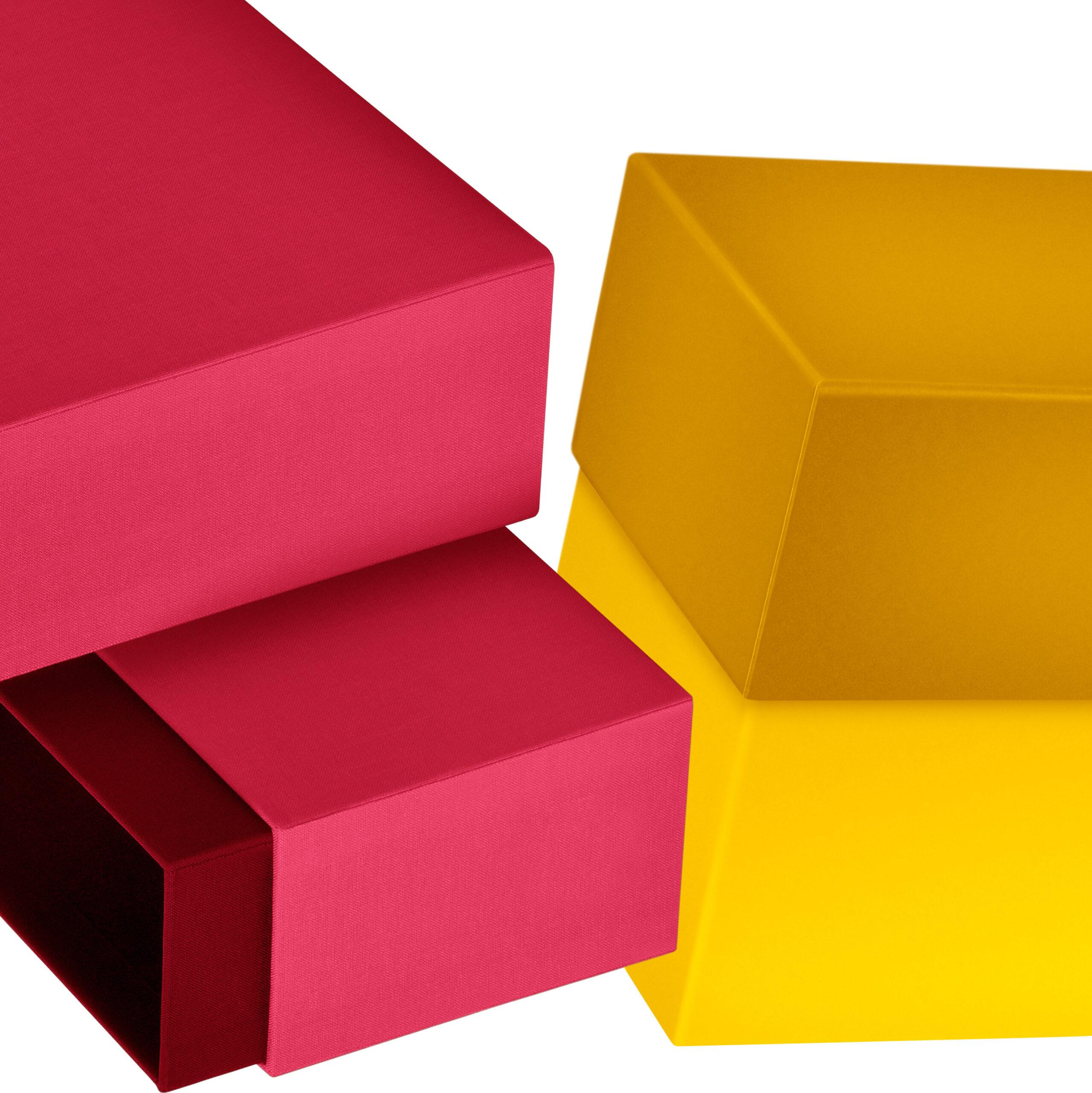 Stylized turned-edge packaging