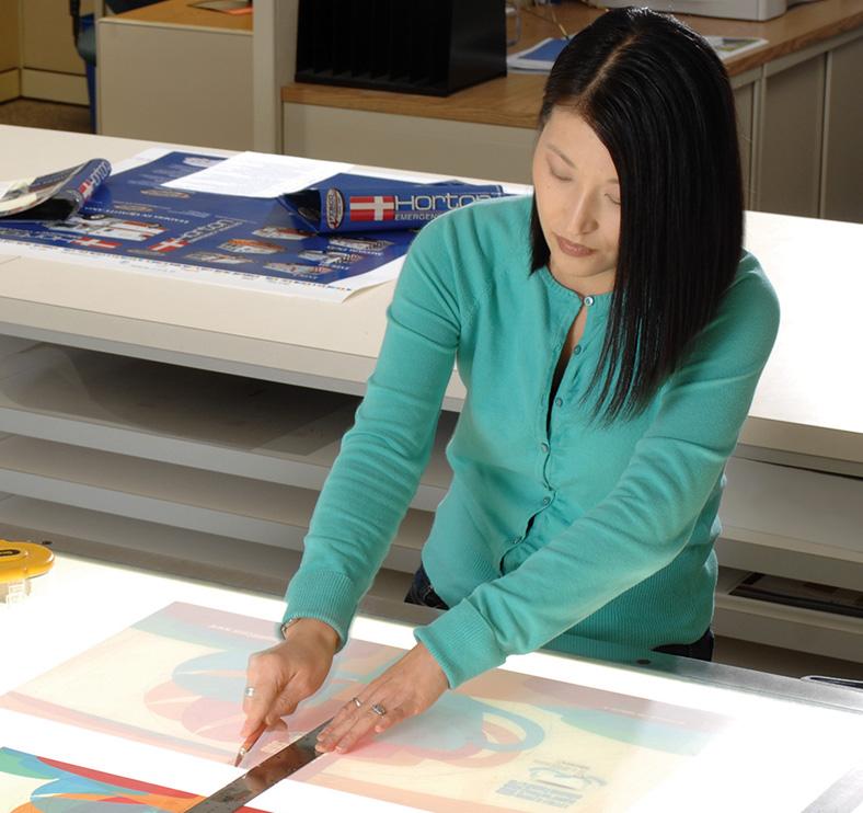 Veronica in prepress proofing