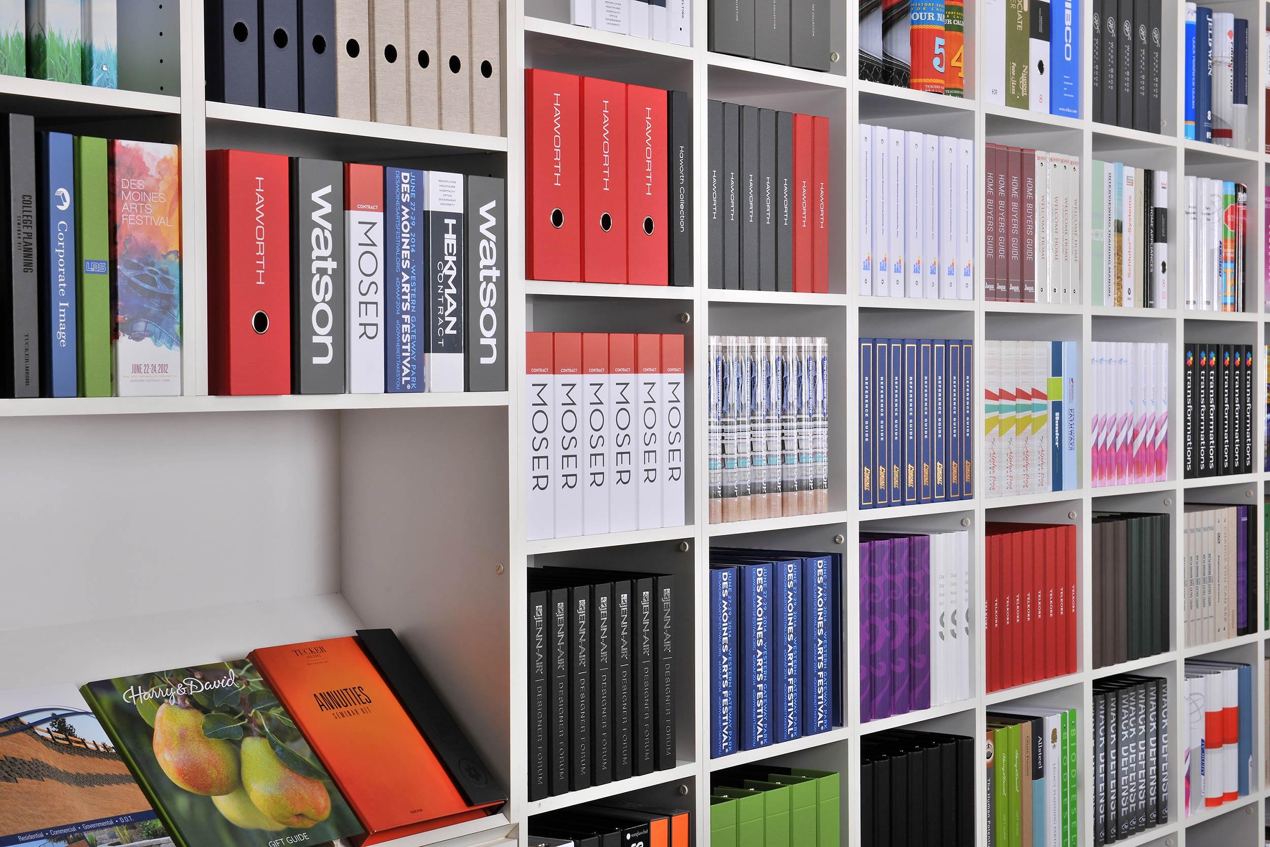 Binder Design Example Shelf